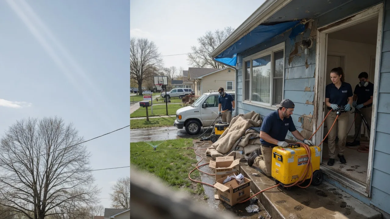 Basement Flood Cleanup in La Salle, IL near me